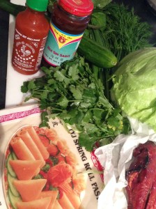 Spring Roll Wraps -Ingredients