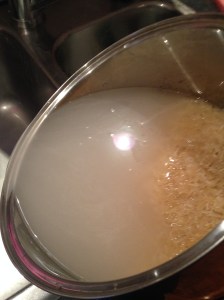 smitsfoodblog - wash rice