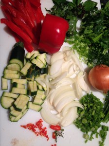 smitsfoodblog - pakora preparation