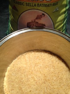 smitsfoodblog - sella basmati rice