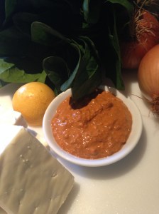 smitsfoodblog - spinach and paneer ingredients