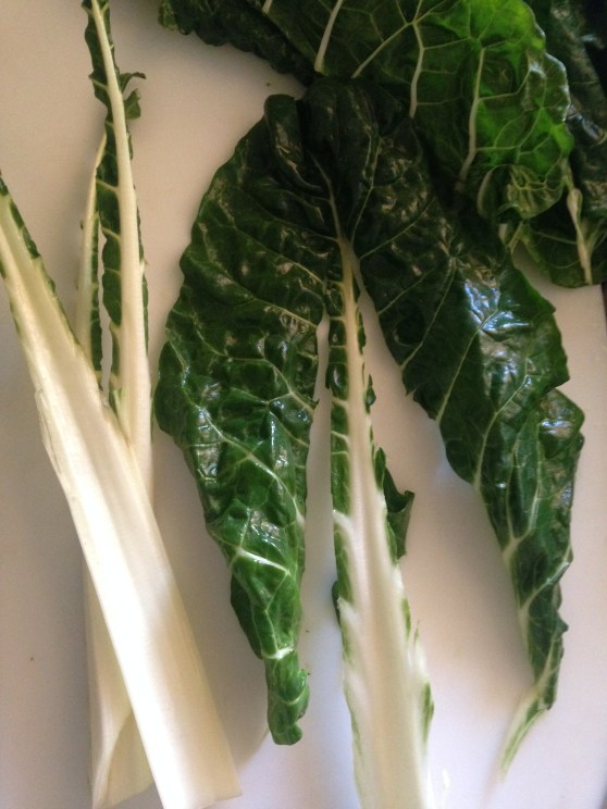 smitsfoodblog - silverbeet stems