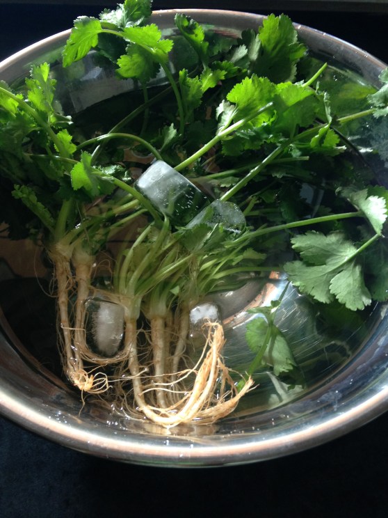 smitsfoodblog - wilted herbs