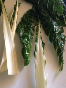 smitsfoodblog - silverbeet stems