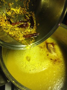 smitsfoodblog - lentil spices added