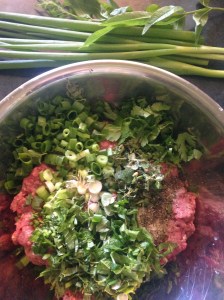 smitsfoodblog- BBQ Greek Lamb Mince Kebabs Mix