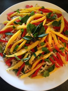 smitsfoodblog - mango salad assembled - Copy