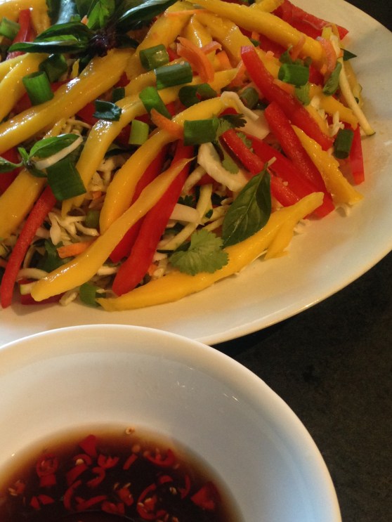 smitsfoodblog - mango salad