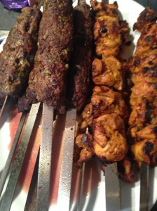 smitsfoodblog- spicy BBQ lamb mince and chicken